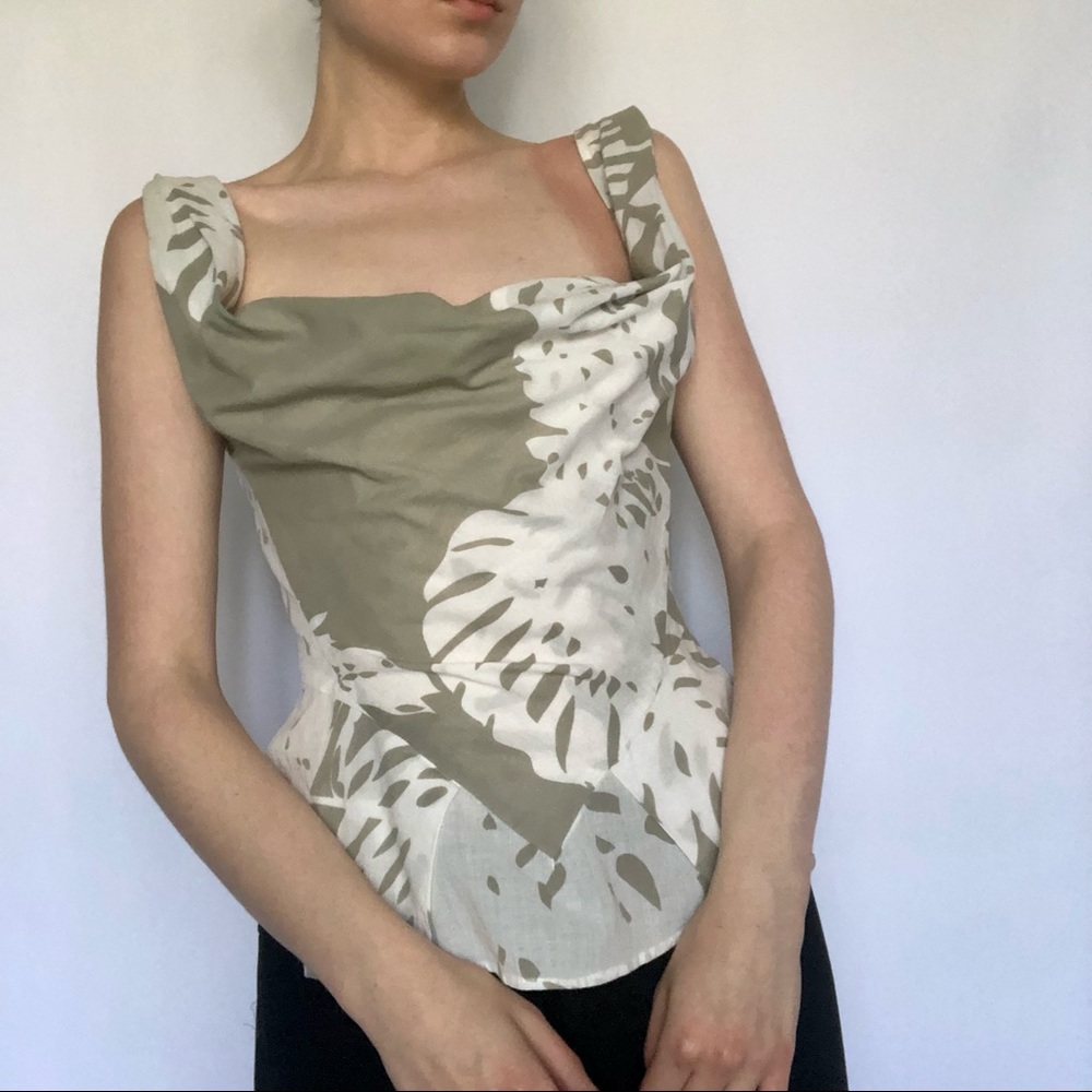 Vivienne Westwood Anglomania Corset Style Top